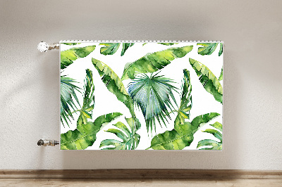 Magnetische bedrukte mat Jungle bladeren