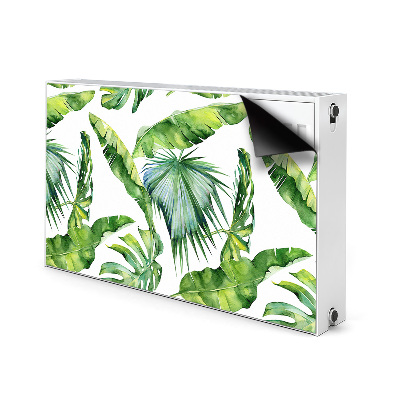 Magnetische bedrukte mat Jungle bladeren