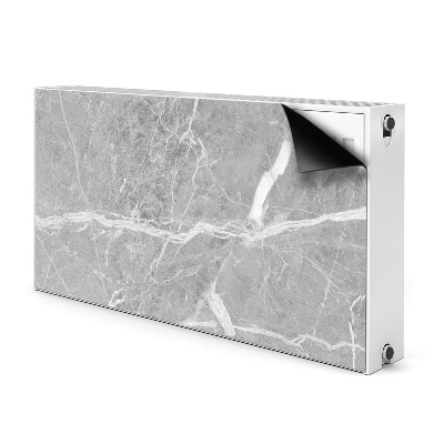 Magnetische radiatormat Grijs marmer