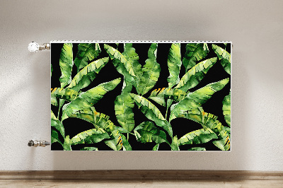 Magnetische radiatormat Tropisch blad