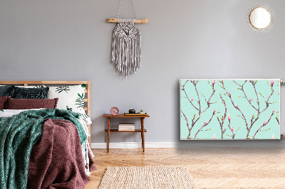 Decoratieve radiatormat Takken en donuts