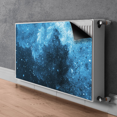 Magnetische mat voor de radiator Hemel 's nachts