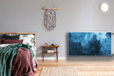 Magnetische mat voor de radiator Hemel 's nachts