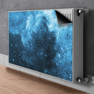 Magnetische mat voor de radiator Hemel 's nachts