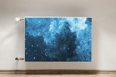 Magnetische mat voor de radiator Hemel 's nachts