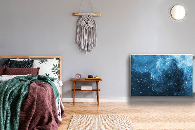 Magnetische mat voor de radiator Hemel 's nachts