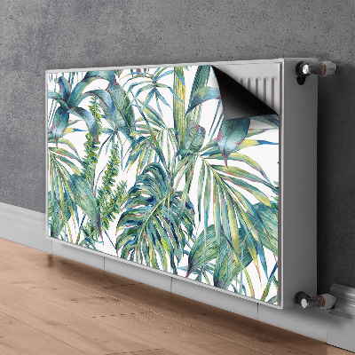 Decoratieve radiatormat Exotische varens