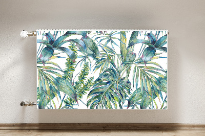 Decoratieve radiatormat Exotische varens