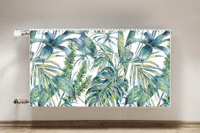 Decoratieve radiatormat Exotische varens
