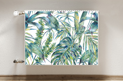 Decoratieve radiatormat Exotische varens