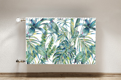 Decoratieve radiatormat Exotische varens