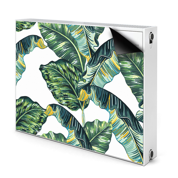 Decoratieve radiatormat Exotische bladeren