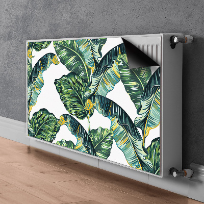 Decoratieve radiatormat Exotische bladeren