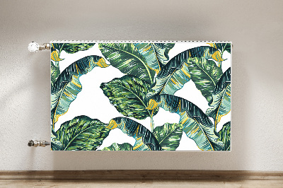 Decoratieve radiatormat Exotische bladeren