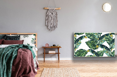 Decoratieve radiatormat Exotische bladeren
