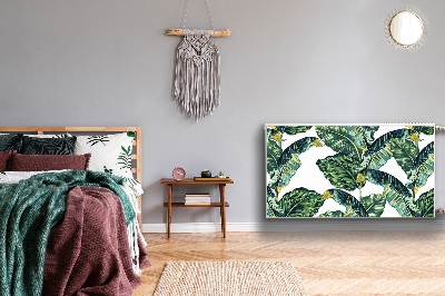 Decoratieve radiatormat Exotische bladeren