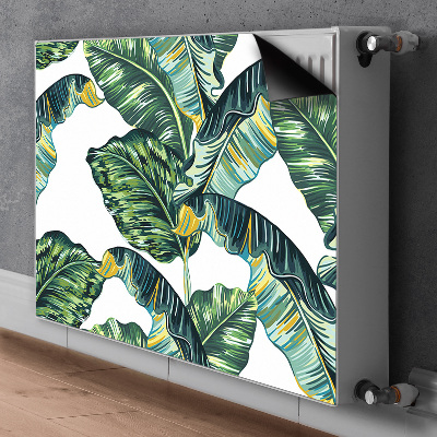 Decoratieve radiatormat Exotische bladeren