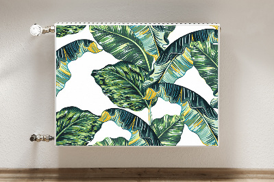 Decoratieve radiatormat Exotische bladeren