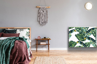 Decoratieve radiatormat Exotische bladeren