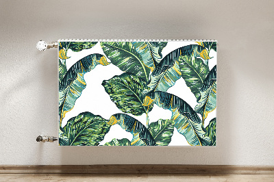 Decoratieve radiatormat Exotische bladeren
