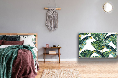 Decoratieve radiatormat Exotische bladeren