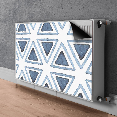 Magnetische radiatormat Driehoeken