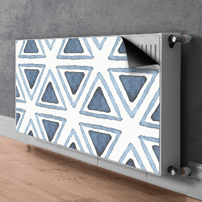 Magnetische radiatormat Driehoeken