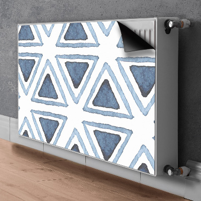 Magnetische radiatormat Driehoeken