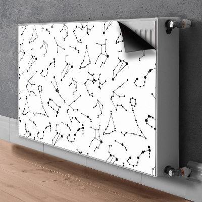 Decoratieve radiatormat Sterrenbeeld