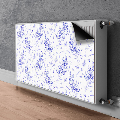 Decoratieve radiatormat Lavendel waterverf