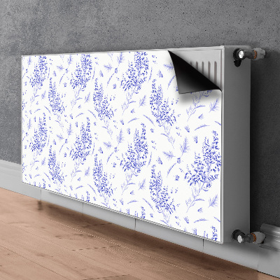 Decoratieve radiatormat Lavendel waterverf