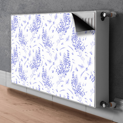 Decoratieve radiatormat Lavendel waterverf