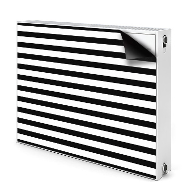 Magnetische mat voor de radiator Horizontale lijnen