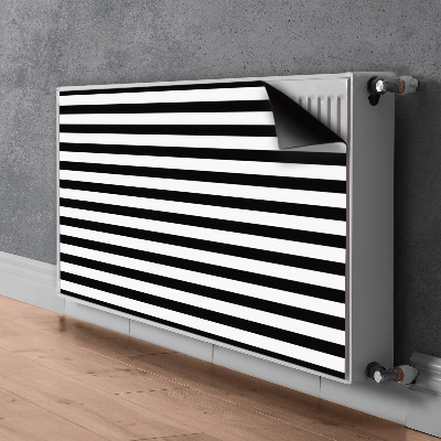 Magnetische mat voor de radiator Horizontale lijnen