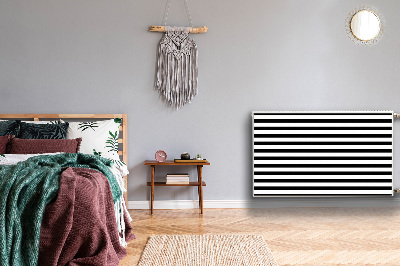 Magnetische mat voor de radiator Horizontale lijnen