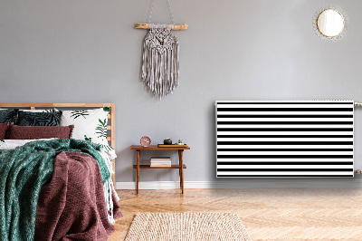 Magnetische mat voor de radiator Horizontale lijnen