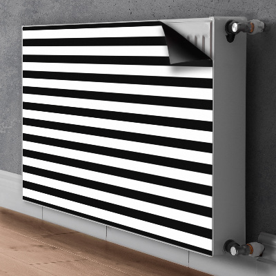 Magnetische mat voor de radiator Horizontale lijnen