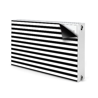 Magnetische mat voor de radiator Horizontale lijnen