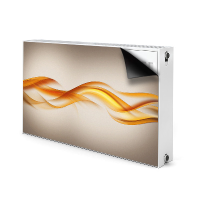 Magnetische mat voor de radiator Vlam
