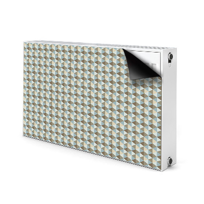 Magnetische radiatormat Retro illusie