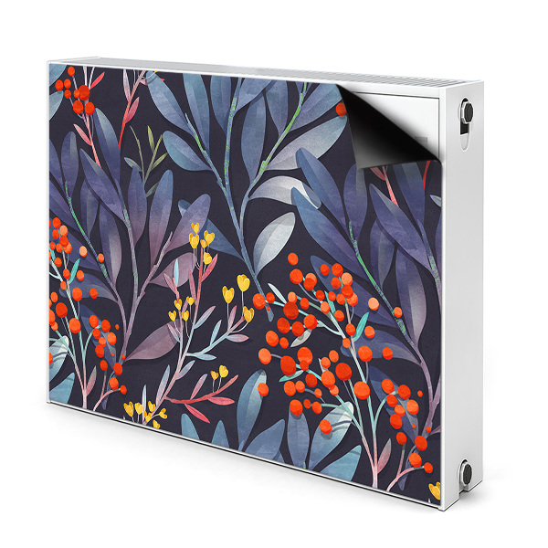 Magnetische mat voor de radiator Bloemen afbeelding