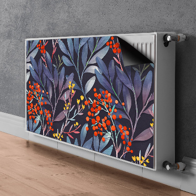 Magnetische mat voor de radiator Bloemen afbeelding