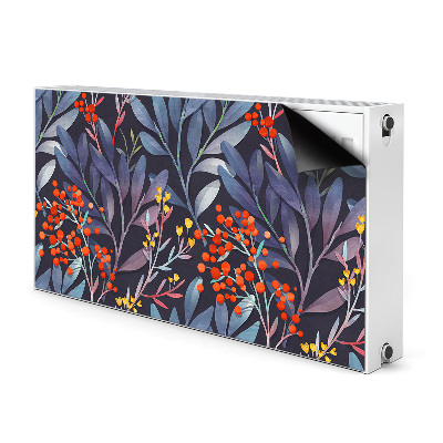 Magnetische mat voor de radiator Bloemen afbeelding