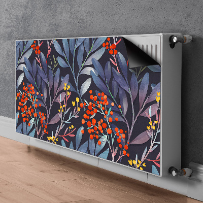 Magnetische mat voor de radiator Bloemen afbeelding