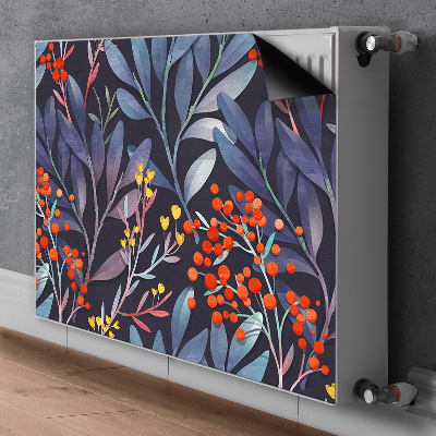 Magnetische mat voor de radiator Bloemen afbeelding