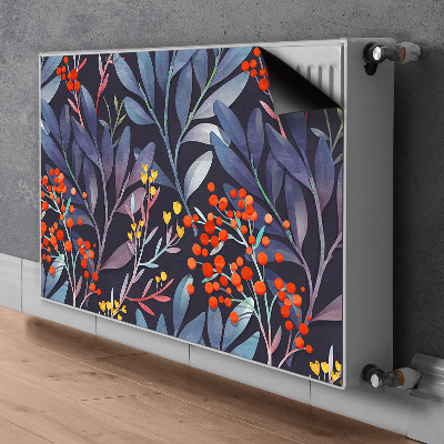 Magnetische mat voor de radiator Bloemen afbeelding