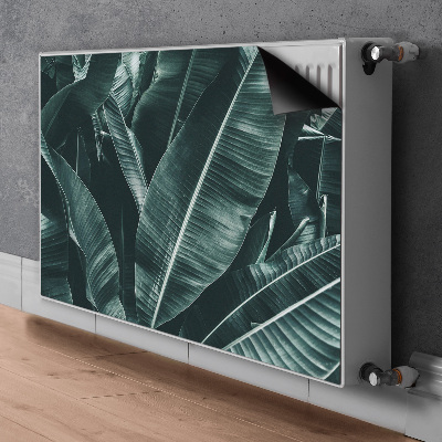 Decoratieve radiatormat Exotische bladeren