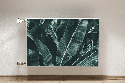 Decoratieve radiatormat Exotische bladeren