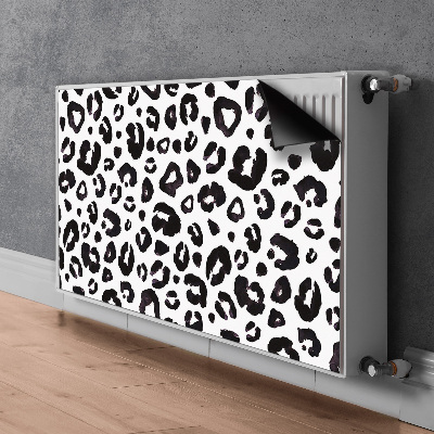 Magnetische mat voor de radiator Hoefafdrukken