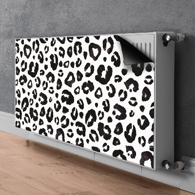 Magnetische mat voor de radiator Hoefafdrukken